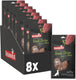 Rosewood steak strips eend koolvis - hondensnack - zacht vetarm - hoog vlees- en visgehalte - zonder kunstmatige toevoegingen - 8 zakjes à 100g
