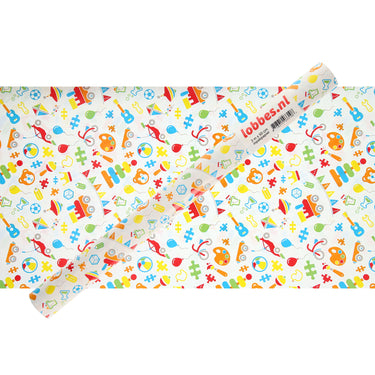 Lobbes inpakpapier speelgoed, 3 mtr