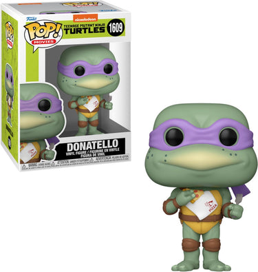 Funko teenage mutant ninja turtles donatello vinyl figuur 1609 pop! meerkleurig unisex