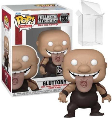 Funko pop! animation: fullmetal alchemist - gluttony #1582 ee exclusive