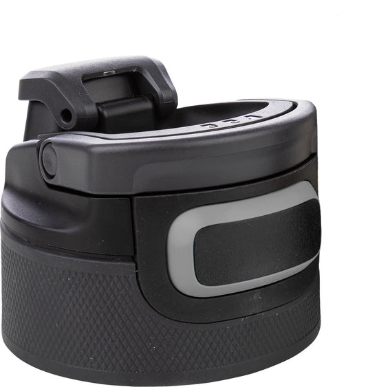 Kambukka black steel 3 in 1 water deksel - zwart