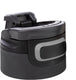Kambukka black steel 3 in 1 water deksel - zwart