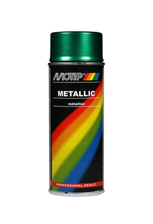 Motip metallic lak groen - 400 ml
