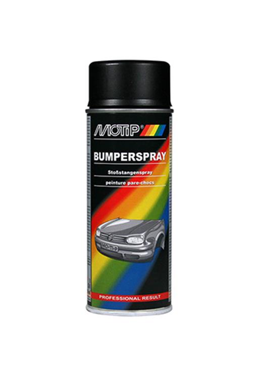 Load image into Gallery viewer, Motip spuitbus 400ml bumperspray zwart
