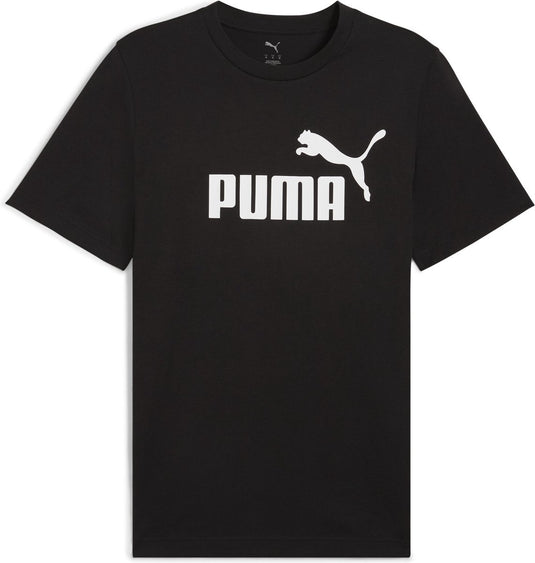 Puma ess no. 1 logo tee heren tshirt - black