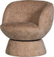 Woood shuffle draaifauteuil - polyester - naturel - 72x73x71