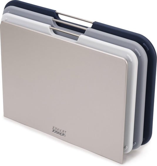 Joseph joseph snijplanken - incl. houder - 26x19 cm - set van 3 stuks