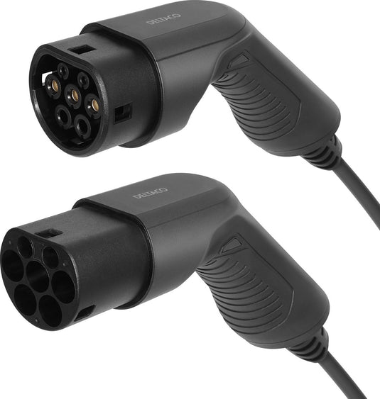 Deltaco e-charge ev-3215-s oplaadkabel elektrische of plug in hybride auto - type 2 - 16a 11kw