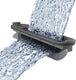 Hansgrohe raindrain match - douchegoot met rvs rooster 900, in hoogte verstelbaar frame, mat zwart 56040670