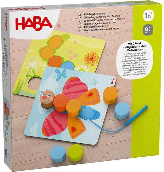 Haba rijgspel houten dieren [1,5 jaar +]