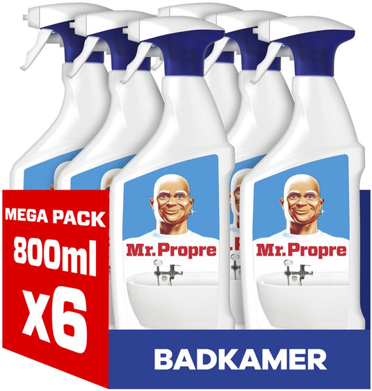 Mr propre mr. propre badkamerreiniger spray - witte bloesem - 6x800ml