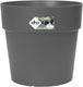 Elho vibia straight rond 25 - bloempot voor buiten - ø 24.3 x h 23.2 cm - antraciet