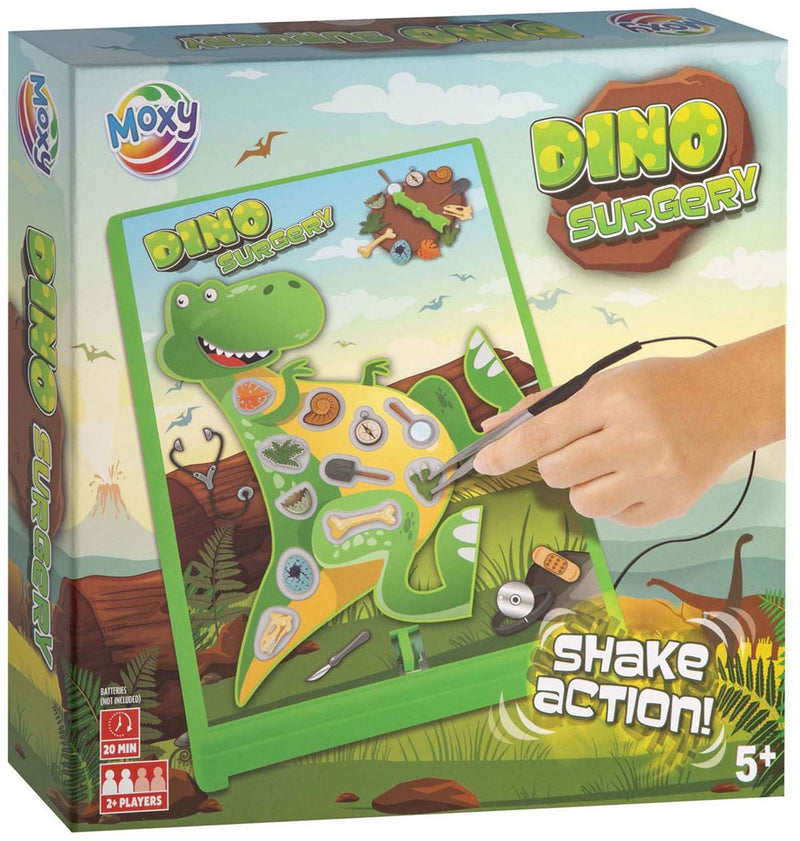 Afbeelding laden in galerijviewer, Moxy dino surgery bordspel 24,5x17,5cm
