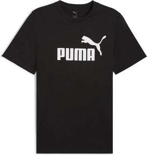 Puma ess no. 1 logo tee heren tshirt - black l