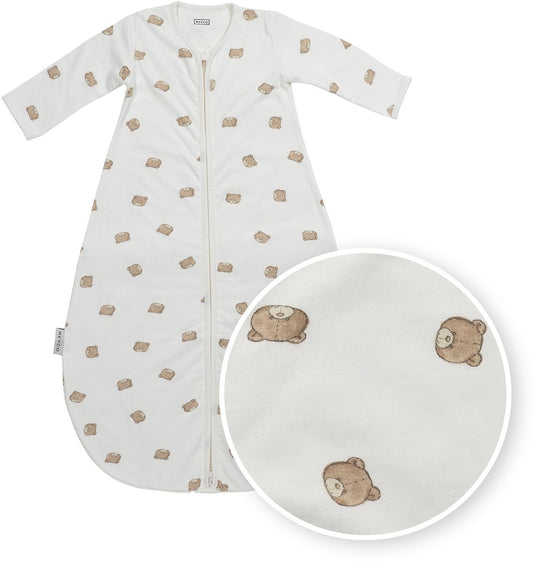 Meyco baby bear baby slaapzak rond - multicolour - 70cm - 1.0 tog