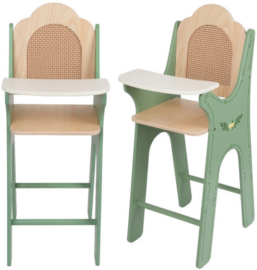 Classic world vintage houten babystoel
