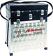 Albatros zitmand alu 2 ladig-abs 37x26x40 cm aluminium zwart allround