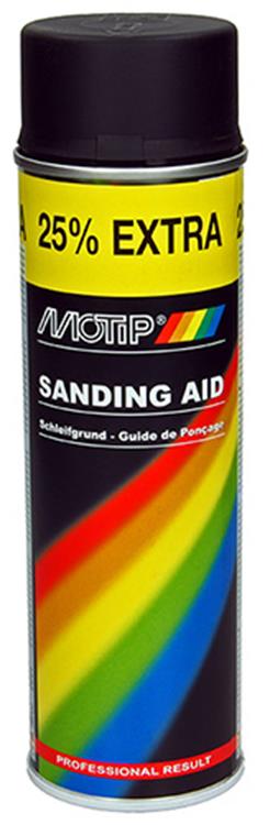 Motip 1057029 - 04057 schuurgids zwart 400 ml | 2 stuks