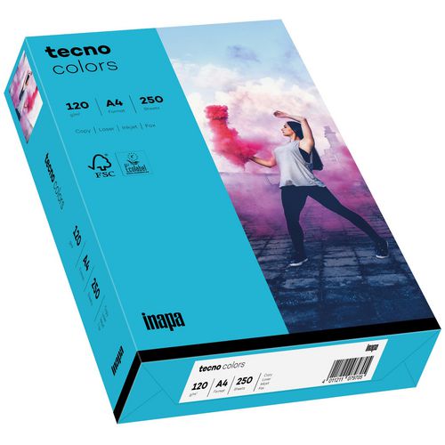Papier tecno 87 blauw