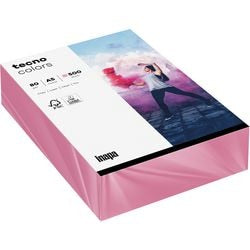 Gekleurd papier tecno a5 80 g m² roze 500 vellen