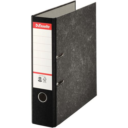 Ordner esselte gemarmerd essentials a4 75mm zwart