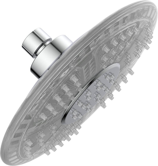 Schütte galaxis led-hoofddouche - douchekop rond - ø 21 cm - 7 kleuren - chroom