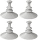 Proplus zuignapbevestiging voor raamisolatieset - set van 4 stuks - grijs