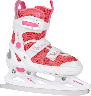 Tempish – enbo duo – ijshockeyschaatsen – schaatsen kinderen – roze – verstelbare pasvorm comfortvoering – maat eu 33-36