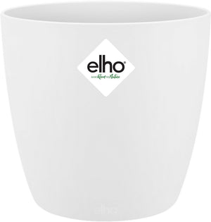 Elho brussels rond mini 9.5 - bloempot voor binnen - ø 10.0 x h 8.9 cm - wit