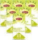 Lipton feel good selection green tea citrus - 150 theezakjes - groene thee citrus - 6 x 20 zakjes - voordeelverpakking
