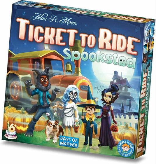 Days of wonder ticket to ride spookstad - - familiespel - nederlandstalig bordspel - vanaf 6 jaar