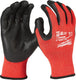 Milwaukee snijklasse 3 gedimde handschoenen. cut level 3 gloves - m 8 - 1pc - 4932471420