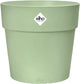 Elho vibia straight rond 47 - grote bloempot voor buiten - 100% gerecycled plastic - ø 47.0 x h 44.4 cm - pistachegroen