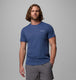 Columbia zero rules™ light ss crew heren outdoorshirt - dark mountain