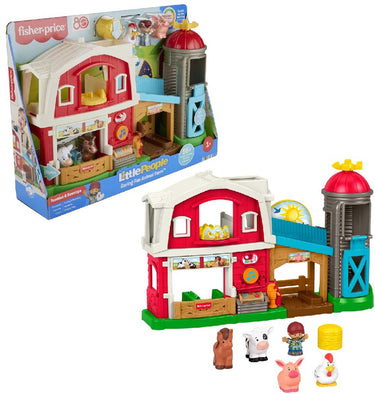 Fisher-price little people boerderij – dieren verzorgen op de boerderij – speelset