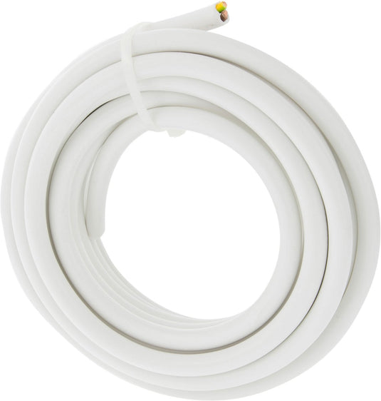Q-link huishoudkabel â€“ vmvl â€“ 3 x 1.5 mmâ² â€“ 5 m â€“ wit