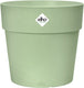 Elho vibia straight rond 47 - grote bloempot voor buiten - 100% gerecycled plastic - ø 47.0 x h 44.4 cm - pistachegroen