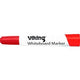 Whiteboard marker viking wbm 2.5 rood ronde punt