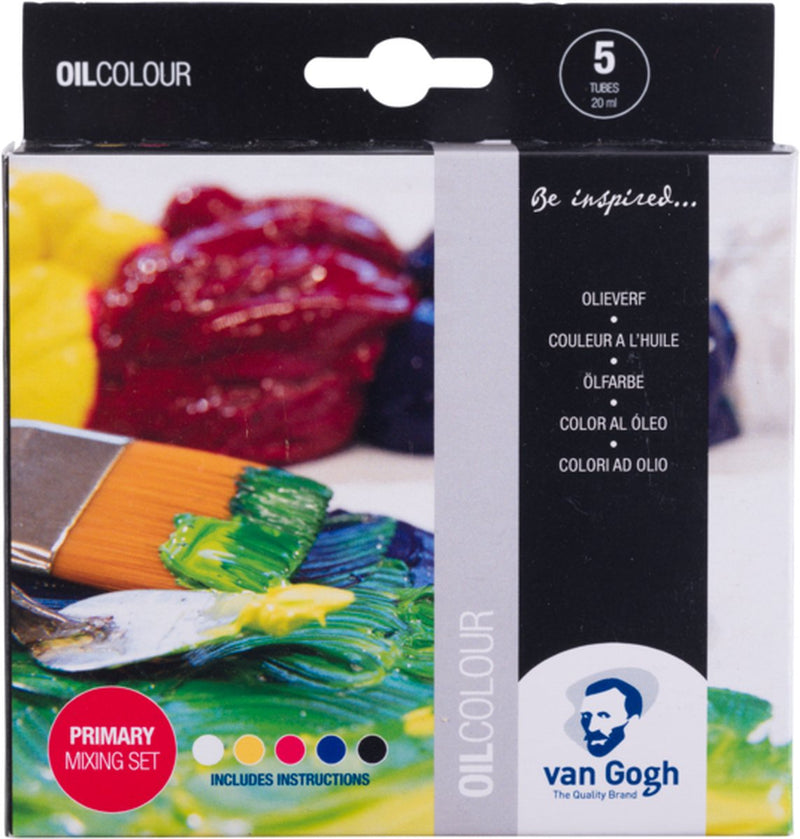 Load image into Gallery viewer, Van gogh olieverf primaire mengset | 5 x 40 ml
