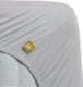 Beddinghouse - jersey - topper hoeslaken - 120x220 cm - licht grijs