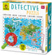 Ludattica puzzel dieren landkaart - educatief speelgoed karton.
