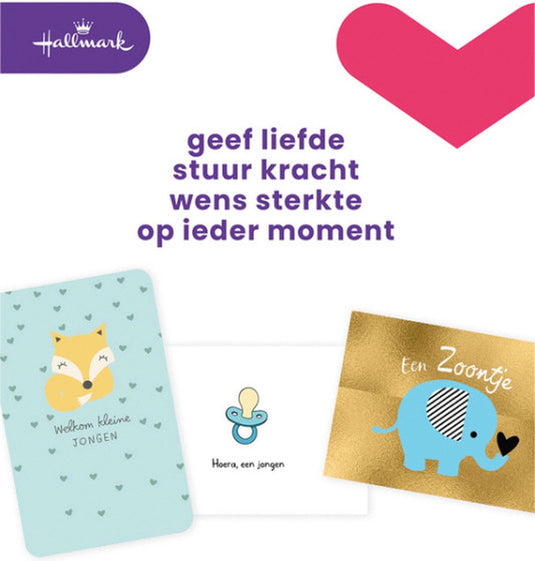 Hallmark cards wenskaart hallmark business box geboorte zoon