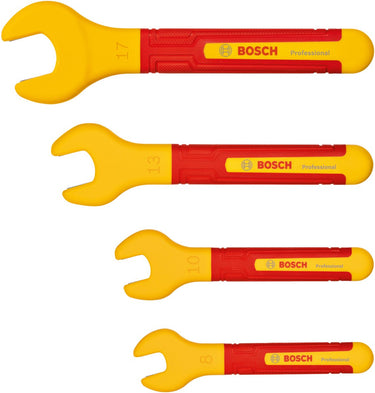 Bosch professional - vde steeksleutelset - 8 - 10 - 13 en 17 mm