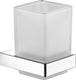 Plieger altea glashouder – bekerhouder badkamer - wandmontage – chroom