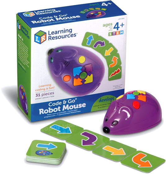 Learning resources code goâ® - robotmuis (4+) - 4+