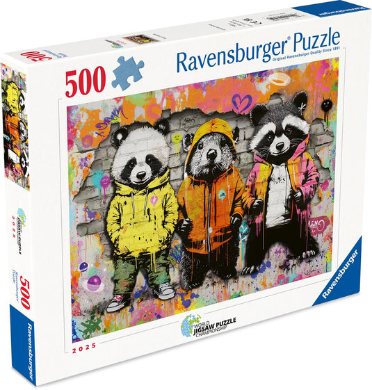 Ravensburger – pluizige vrienden – legpuzzel – 500 stukjes