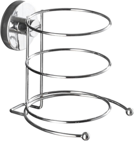 Wenko vacuum-loc haardrogerhouder milazzo chroom - bevestigen zonder boren