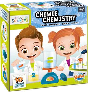 Buki france buki - mini sciences - je eerste scheikunde set - experimenten - wetenschappen