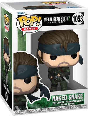Funko pop games: metal gear solid - naked snake - pop #1053