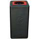 Brickbin afvalbak 561675 zwart 65l